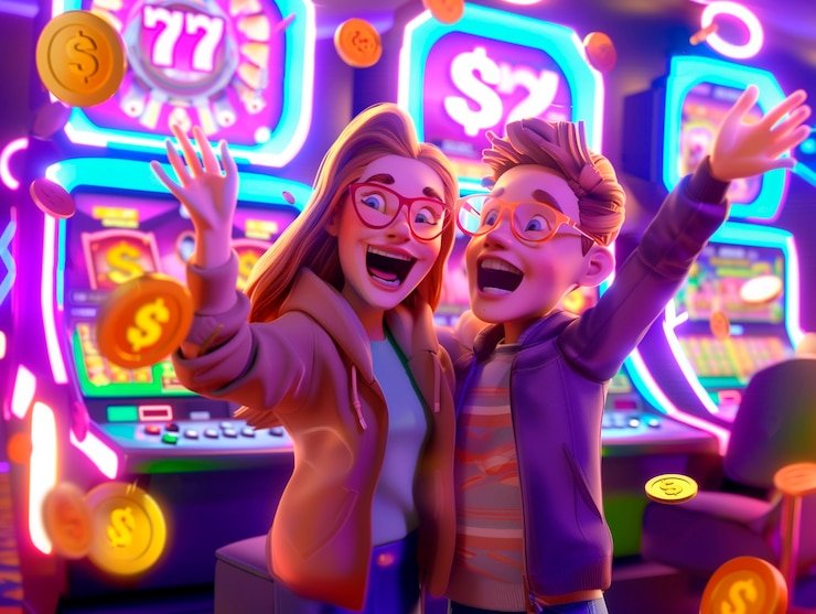 Simulasi game virtual yang menampilkan hiburan inovatif bagi pengguna platform di Indonesia