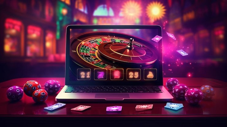 Tampilan game kasino online dengan berbagai permainan menarik dan antarmuka modern